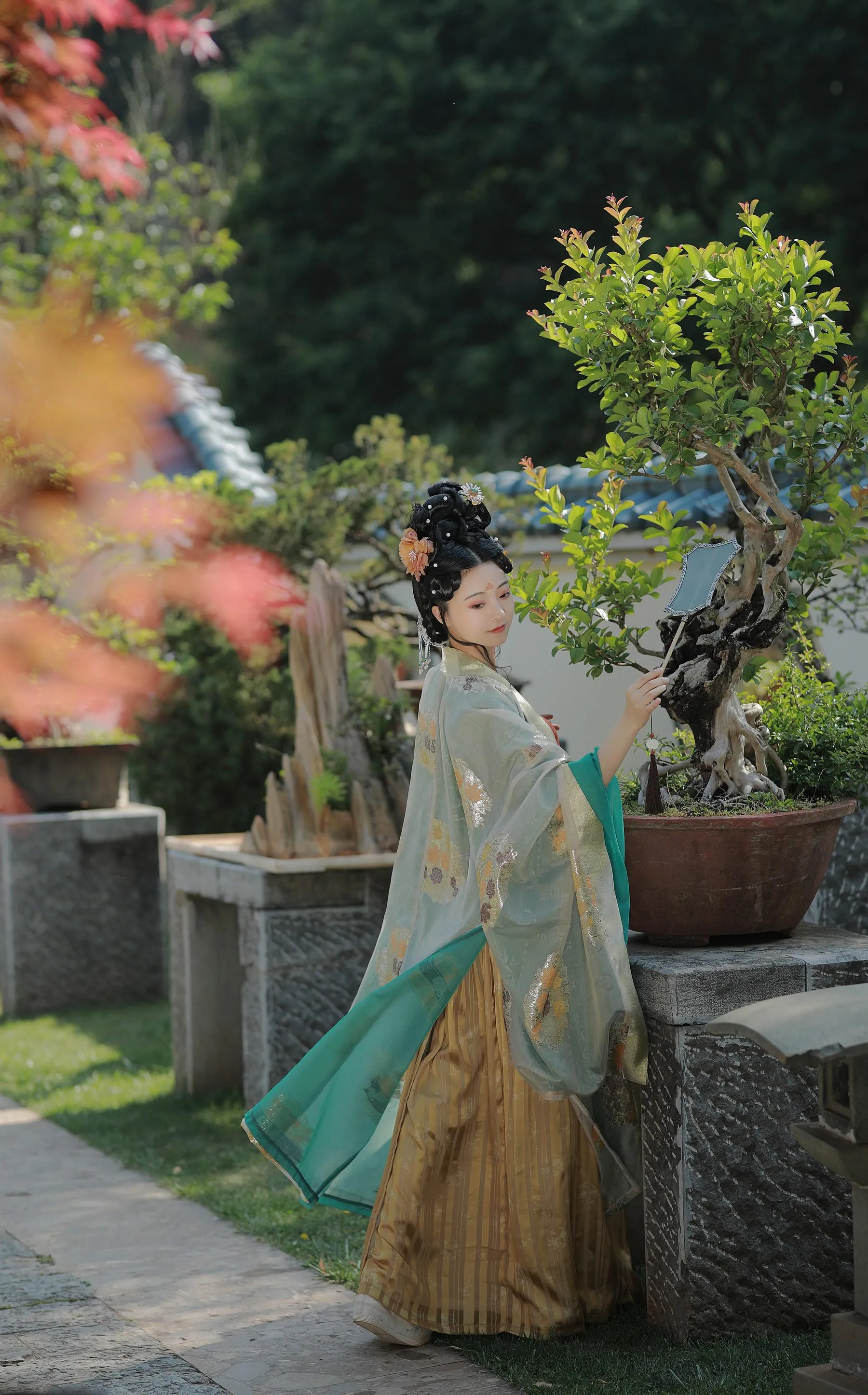[艺图语] 2022.06.06 只此青绿 YunFleur [23P]插图7
